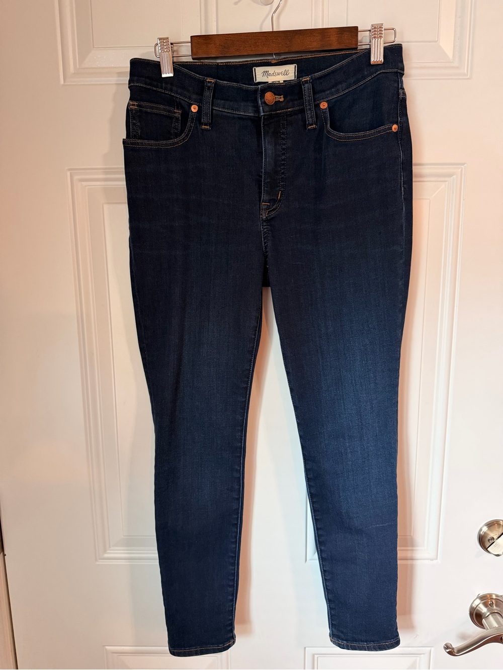 Madewell Dark Indigo Skinny Jeans
